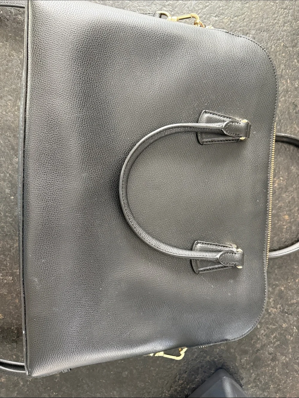 Kate Spade black computer bag - used once - excellent condition